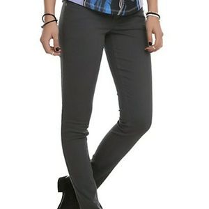 Lovesick Grey Twill Skinny Pants Size 9